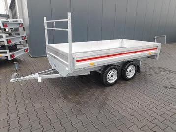 Ongeremde plateauwagen aanhangwagen B rijbewijs 750KG beschikbaar voor biedingen