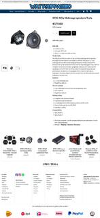 STEG MT4 Midrange speakers Tesla Model 3 / Tesla Model Y, Hifi-Focus, Aalsmeerderweg 173 1432 CL, Aalsmeer, Nieuw, Ophalen of Verzenden