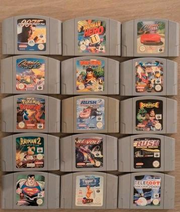 Losse N64 Games - €20 per stuk beschikbaar voor biedingen
