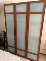 Bruin eiken kleur IKEA kast, Ophalen, Zo goed als nieuw, 50 tot 75 cm, 200 cm of meer
