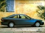 Brochure Honda Accord Coupe 1997, Ophalen of Verzenden, Gelezen, Honda