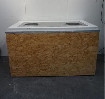 Uitgiftebuffet met bain marie, warmhoudbuffet, beschikbaar voor biedingen