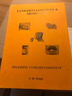 Tandartsassistent & Medicatie - J. de Jonge, Ophalen of Verzenden, Beta, Gelezen, MBO