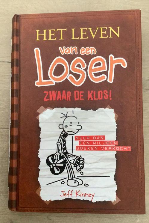 Het leven van een loser - Zwaar de klos, Jeff Kinney, Boeken, Kinderboeken | Jeugd | 10 tot 12 jaar, Zo goed als nieuw, Ophalen