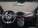 Fiat 500C 1.2 Sport 2019 BORDEAUX | Cabriolet | Apple CarPla, Auto's, Fiat, Keurmerk '100% Onderhouden', Gebruikt, Cabriolet, Leder en Stof