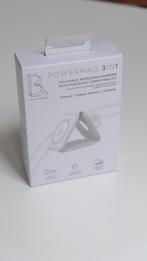 Powermag 3 in 1 Wireless charger, Telecommunicatie, Ophalen of Verzenden, Nieuw, Apple iPhone