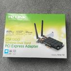 TP-Link AC1300 WiFi PCIe Adapter 2.4 & 5GHz Netwerkkaart, Ophalen of Verzenden, Gebruikt, Intern, TP-Link