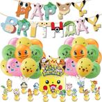 Pokemon / Pikachu - Verjaardag Decoratie / Birthday, Nieuw, Versiering, Ophalen of Verzenden, Verjaardag
