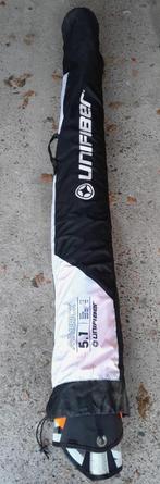 5.1 m2 surfzeil en heuptrapeze te koop, Ophalen, Zo goed als nieuw, Overige typen, 5 tot 7 m²