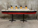 Titanic 220 cm!! oud houten model, handgemaakt, Hobby en Vrije tijd, Overige merken, Gebruikt, Ophalen