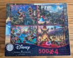 Disney Thomas Kinkade 4x 500 stukjes, Ophalen of Verzenden, Zo goed als nieuw