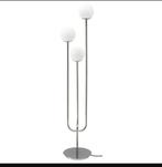 Ikea Staande Lamp Chroom/Opaal, Huis en Inrichting, Lampen | Vloerlampen, Ophalen of Verzenden, Zo goed als nieuw, Glas, Modern