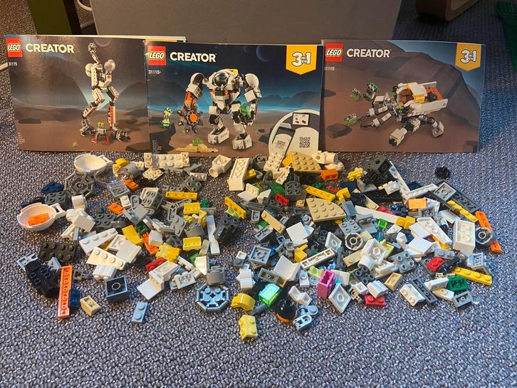 LEGO Creator 31115 mechanische robot, Kinderen en Baby's, Speelgoed | Duplo en Lego, Zo goed als nieuw, Lego, Complete set, Ophalen of Verzenden