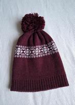 Muts bordeaux wit nieuw, À l'Aise Breizh, Ophalen of Verzenden, Nieuw, Muts
