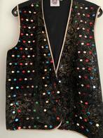 Mooi gilet voor kerst of carnaval, Kleding | Heren, Kostuums en Colberts, Ophalen of Verzenden, Gedragen, Blauw