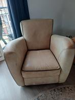 Leren fauteuils, Huis en Inrichting, Fauteuils, Ophalen, Gebruikt, Minder dan 75 cm, Leer