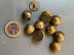 Koperen pet knopen marine, Verzenden, Marine, Nederland