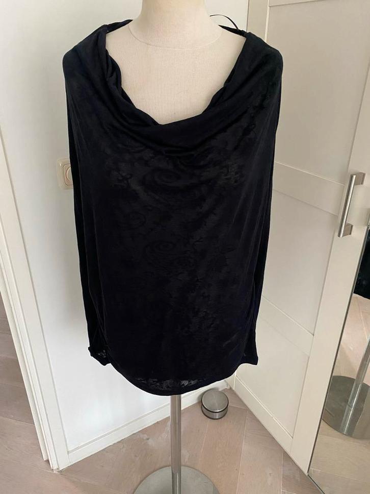Zwarte Top met Lange Mouwen merk BANDOLERA maat 44, Kleding | Dames, T-shirts, Zo goed als nieuw, Maat 38/40 (M), Zwart, Lange mouw