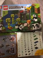 Lego Minecraft 21158 incl boekje en doos, Ophalen, Zo goed als nieuw, Complete set, Lego