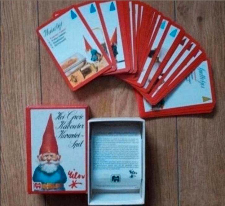 Het Grote Kabouter Kwartet David de Kabouter, Verzamelen, Speelkaarten, Jokers en Kwartetten, Zo goed als nieuw, Kwartet(ten)