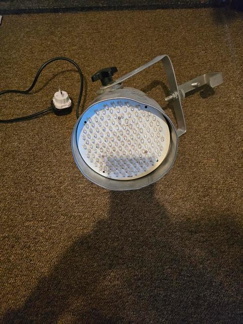 Disco LED RGB lamp / PAR with DMX Microphone  and clamp, Muziek en Instrumenten, Licht en Laser, Gebruikt, Licht, Ophalen