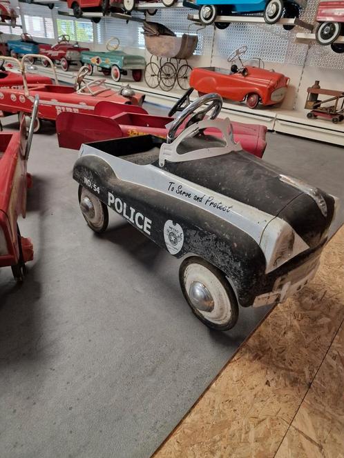 Trapauto politie, Antiek en Kunst, Antiek | Speelgoed, Ophalen