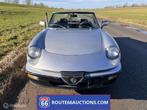 Alfa Romeo Spider 2.0 | 1987 | Route 66 Auctions, Auto's, Oldtimers, Overige carrosserieën, Zwart, Bedrijf, Handgeschakeld