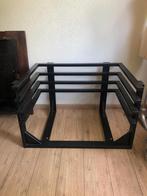 Karup futon slaapbank fauteuil zwart, Huis en Inrichting, Ophalen, Zo goed als nieuw, Eenpersoons, Minder dan 150 cm