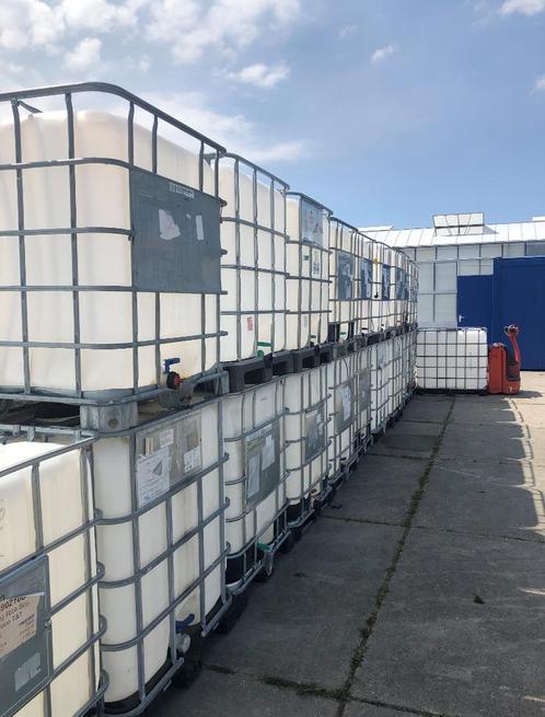 IBC containers 1000L uit voedselindustrie. va € 45,-, Tuin en Terras, Regentonnen, Zo goed als nieuw, Kunststof, 150 liter of meer