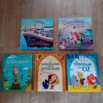5 sprookjes boeken o.a. Tovenaar van Oz & Sinterklaas, Ophalen of Verzenden, Zo goed als nieuw, Sprookjes