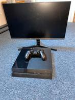 PlayStation 4 + monitor, Gebruikt, Ophalen