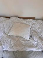 Jysk Dekbed en Kussen Set, Ophalen, Gebruikt, Eenpersoons, Wit