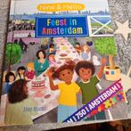 Nine & Mella: Feest in Amsterdam - Leuk Voorleesboek!, Jongen of Meisje, Ophalen of Verzenden, Zo goed als nieuw, Voorleesboek