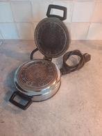 Komet 7117 knijpertjes ijzer - Perfecte wafels!, Ophalen of Verzenden, Gebruikt