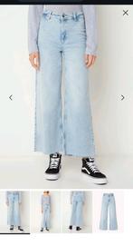 Mango high waist wide fit cropped jeans, mt 36, Nieuw, Overige jeansmaten, Blauw, Mango