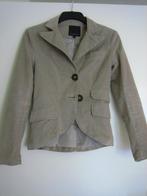 Stoer naturelkleurig fluwelen jasje AMISU, 34-36, snazzeys, Verzenden, Beige, Zo goed als nieuw, Jasje