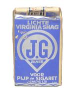 pakje tabak JG Gruno Groningen Virginia Shag, Verzamelen, Ophalen of Verzenden, Gebruikt, Tabaksdoos of Verpakking