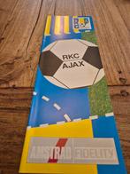 RKC - AJAX , PROGRAMMABOEKJE, Verzamelen, Ophalen of Verzenden, Zo goed als nieuw, Ajax