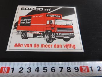 sticker MORRES Meubel één van de meer dan vijftig *  beschikbaar voor biedingen