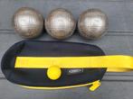 Obut ATC jeu de boules petanque wedstrijd ballen 74mm in tas, Ophalen of Verzenden, Zo goed als nieuw