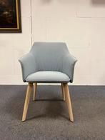 Nieuw Leolux Mara Stoel steelcut trio stof blauw Bureaustoel, Huis en Inrichting, Stoelen, Leolux, Blauw, Nieuw, Ophalen of Verzenden