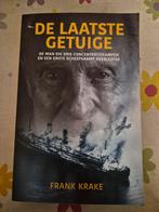 De Laatste Getuige - Frank Krake, Ophalen of Verzenden, Zo goed als nieuw, Frank Krake, Overige