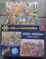 Jan van Haasteren dubbele puzzels, Ophalen, 500 t/m 1500 stukjes, Zo goed als nieuw, Legpuzzel