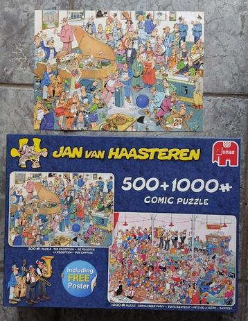 Jan van Haasteren dubbele puzzels beschikbaar voor biedingen