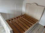 Mooi Brocante bed, Ophalen, Gebruikt, Frans., Hout