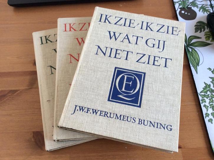 Ik zie ik zie wat gij niet ziet. deel 1-3. Antiek uit 1938, Antiek en Kunst, Antiek | Boeken en Bijbels, Ophalen of Verzenden