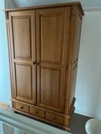 Stevige grenen kledingkast, Huis en Inrichting, Kasten | Kledingkasten, 100 tot 150 cm, Zo goed als nieuw, 50 tot 75 cm, Ophalen
