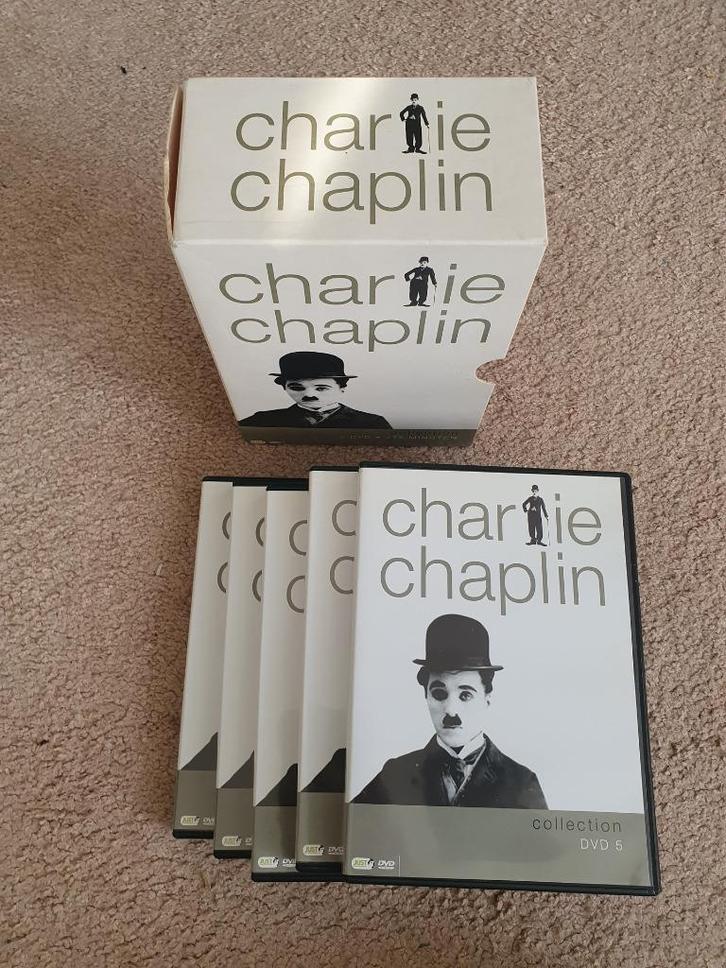 DVD box Charlie Chaplin - the Tramp, Cd's en Dvd's, Dvd's | Klassiekers, Gebruikt, Komedie, Voor 1940, Alle leeftijden, Ophalen of Verzenden