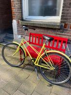 Leuke sportieve Gele fiets, Fietsen en Brommers, Fietsen | Cruisers en Lowriders, Gebruikt, Dames, Ophalen