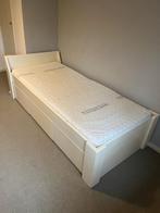 Lang 1-pers bed (210x90) met 3 heeeeel grote laden, Huis en Inrichting, Slaapkamer | Bedden, Ophalen, Gebruikt, 90 cm, Eenpersoons